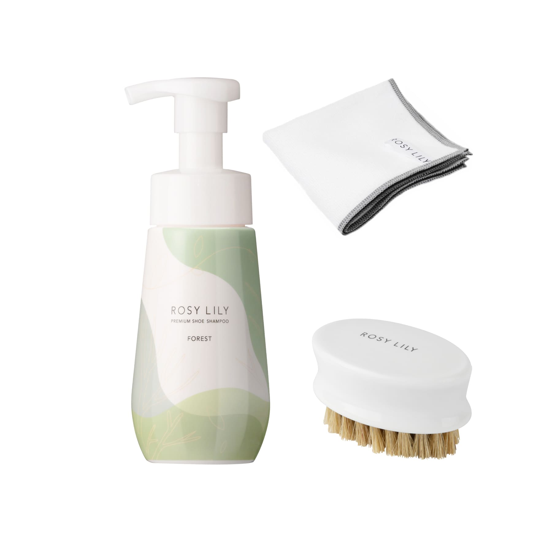 ROSY LILY Shampoo Brush Set