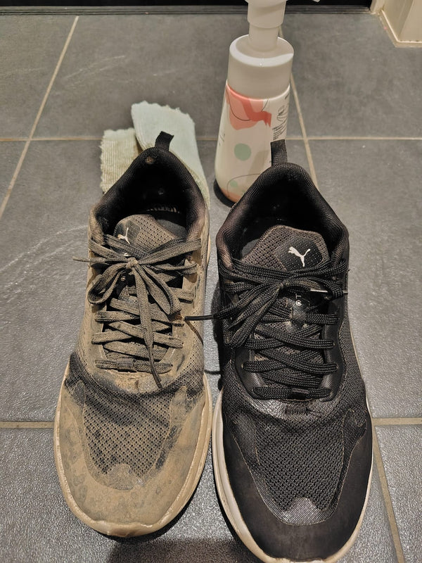 Customer photo of Premium Shoe Shampoo Refill pack 200ml (~6.76 fl oz)